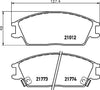 Don Brake Pads Set Brake Pads Full Set Of 4 Front PCP1072 thumbnail