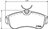 Don Brake Pads Set Brake Pads Full Set Of 4 Front PCP1214 thumbnail