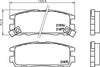 Don Brake Pads Set Brake Pads Full Set Of 4 Rear PCP1270 thumbnail