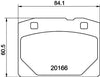 Don Brake Pads Full Set Of 4 Front PCP1272 thumbnail