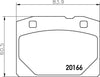 Don Brake Pads Full Set Of 4 Front PCP1272 thumbnail