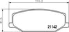 Don Brake Pads Set Brake Pads Full Set Of 4 Front PCP1274 thumbnail