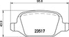 Don Brake Pads Set Brake Pads Full Set Of 4 Rear PCP1283 thumbnail