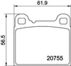 Don Brake Pads Set Brake Pads Full Set Of 4 Rear PCP1305 thumbnail