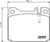 Don Brake Pads Set Brake Pads Full Set Of 4 Front PCP1311 thumbnail