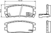 Don Brake Pads Set Brake Pads Full Set Of 4 Rear PCP1327 thumbnail
