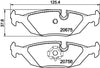 Don Brake Pads Set Brake Pads Full Set Of 4 Rear PCP1372 thumbnail