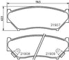 Don Brake Pads Set Brake Pads Full Set Of 4 Front PCP1380 thumbnail