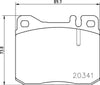 Don Brake Pads Set Brake Pads Full Set Of 4 Front PCP1432 thumbnail