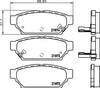 Don Brake Pads Set Brake Pads Full Set Of 4 Rear PCP1468 thumbnail
