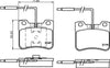 Don Brake Pads Set Brake Pads Full Set Of 4 Front PCP1528 thumbnail