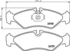 Don Brake Pads Set Brake Pads Full Set Of 4 Rear PCP1656 thumbnail
