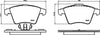 Don Brake Pads Set Brake Pads Full Set Of 4 Front PCP1684 thumbnail
