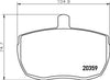Don Brake Pads Set Brake Pads Full Set Of 4 Front PCP1693 thumbnail