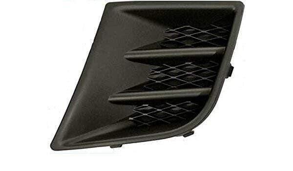 Fits Peugeot 107 2009-2012 Front Bumper Fog Grille No Light Hole Passenger Side Mat Black - image 2