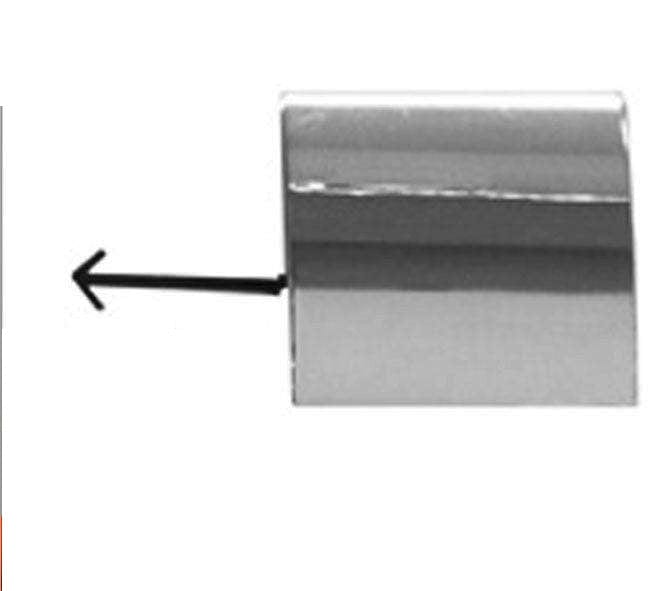 Peugeot 107 2009-2012 Front Bumper Towing Eye Cover Chrome