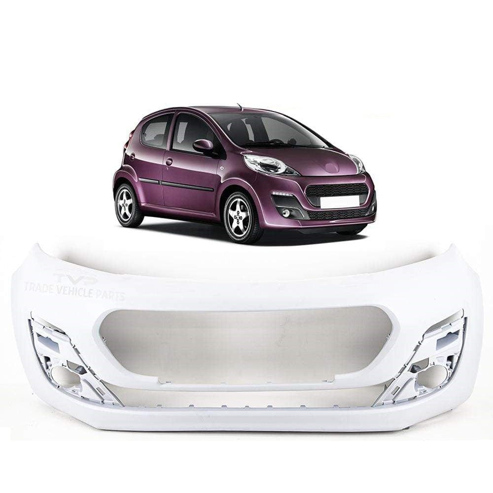 Peugeot 107 2012-2014 Front Bumper Primed 3Door And 5 Door