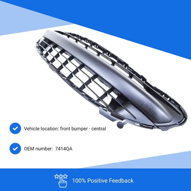 Fits Peugeot 207 2006-2009 Front Lower Centre Bumper Grille - image 3