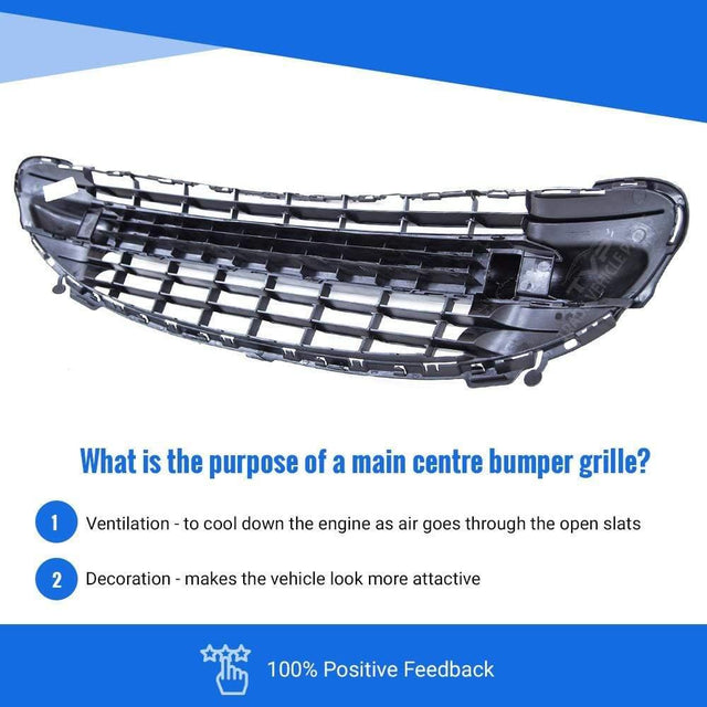 Fits Peugeot 207 2006-2009 Front Lower Centre Bumper Grille - image 5