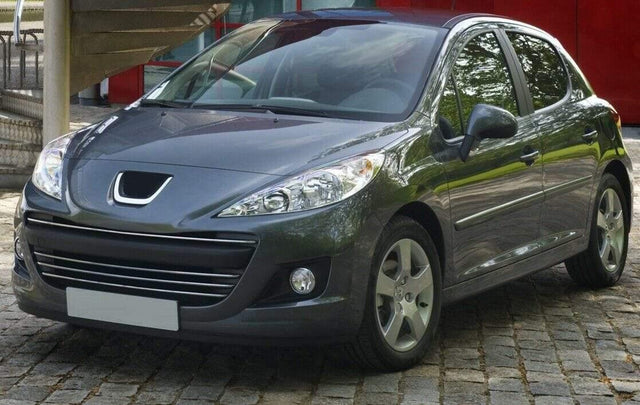 Fits Peugeot 207 2009-2012 Front Bumper Grille Centre Moulding Primed W/O Tow Eye Cover - image 3