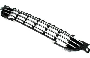 Fits Peugeot 207 2009-2012 Front Lower Centre Bumper Grille Chrome Moulding