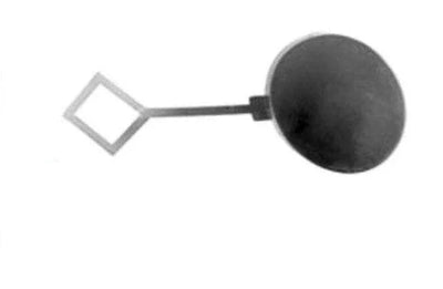 Fits Peugeot 208 2012-2015 Front Towing Eye Cover Primed - tradevehicleparts.co.uk