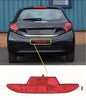 Fits Peugeot 208 Hatchback 2012- Rear Fog Light Lamp Centre thumbnail