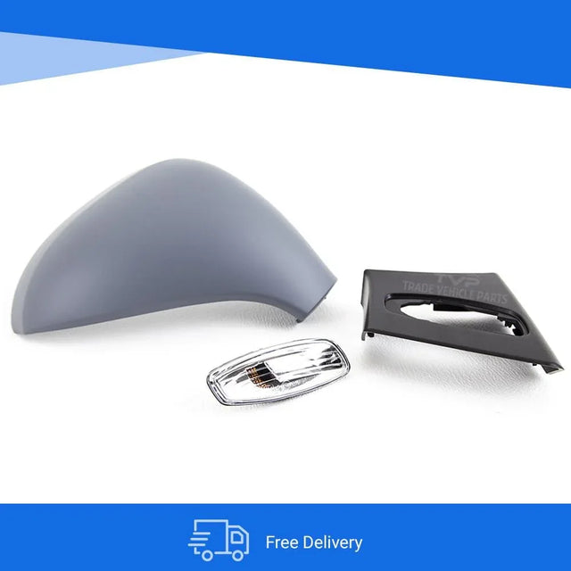 Fits Peugeot 308 2007-2014 Door Wing Mirror Heated Electric Primed-Gray W/Ind Driver Side - image 10