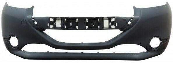 Fits Peugeot 208 2012-2015 Front Bumper Primed No Pdc Or Washer Holes - image 2