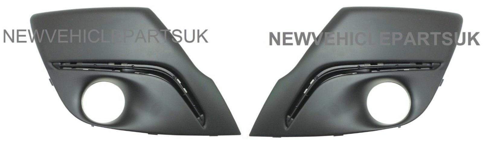 PG3003 Peugeot 107 2012- Front Bumper Fog Grille With Led Light Seat Pair Left & Right