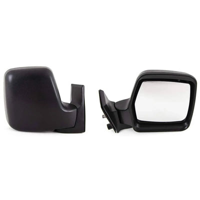 Fits Peugeot Expert 1996-2007 Door Wing Mirror Outside Manual Black Driver Side - tradevehicleparts.co.uk