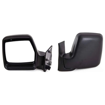 Fits Citroen Dispatch 1996-2007 Door Wing Mirror Outside Manual Black Passenger Side - tradevehicleparts.co.uk
