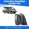 Fits Toyota Pro Ace 2013-2016 Door Wing Mirror Heated Electric Black Driver Side thumbnail