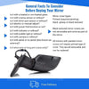 Fits Toyota Pro Ace 2013-2016 Door Wing Mirror Heated Electric Black Driver Side thumbnail