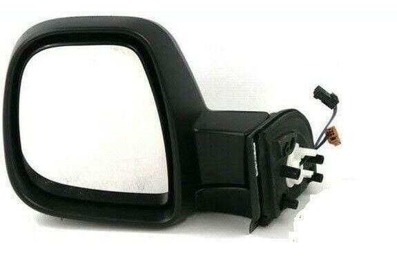 Fits Peugeot Partner 2012-2018 Door Wing Mirror Heated Electric Black Passenger Side 5Pin - image 2