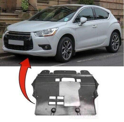 Fits Citroen Ds4 2011-2015 Engine Cover Undertray Rear Section With Aluminium Pad - tradevehicleparts.co.uk