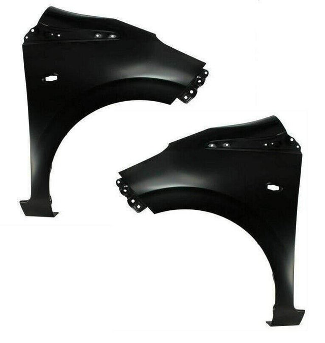 Fits Peugeot 108 2014- Front Wings Primed With Indicator Hole Passenger & Driver Side Pair - image 2