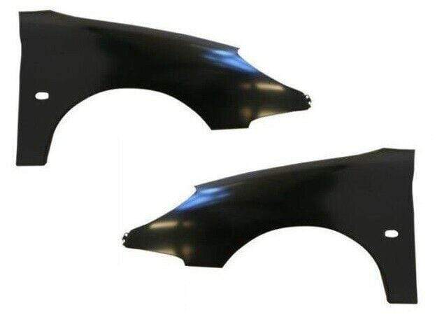 PG4071 Peugeot 206 1998-2009 Front Wings Primed With Side Lamp Hole Driver Side 3/5Dr Hatchback Left & Right Pair
