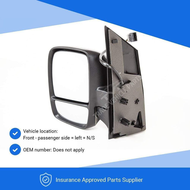 Fits Peugeot Expert 2007-2016 Door Wing Mirror Electric Heated Twin Primed Left Side - image 3