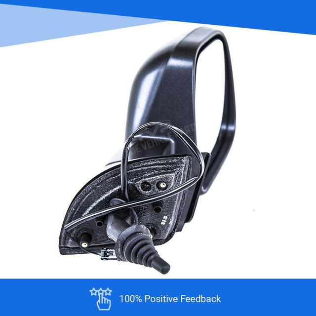 Fits Citroen Berlingo 2012- Door Wing Mirror Manual Mat Black Temp Sensor Driver Side 2Pin - image 9