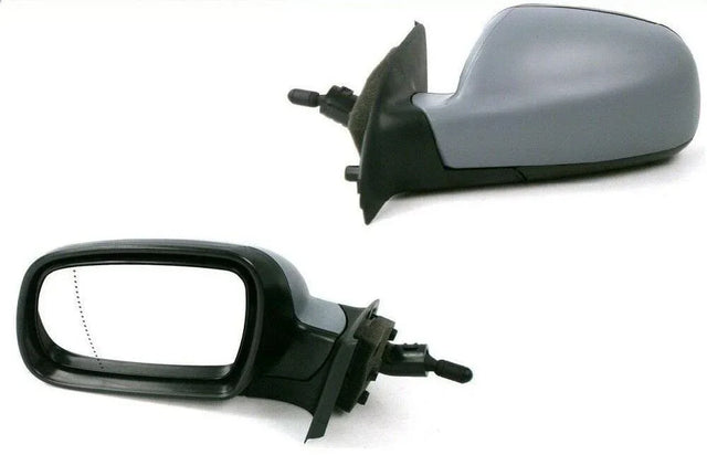 Fits Peugeot 307 Hatchback 2001-2007 Door Wing Mirror Manual Primed Passenger Side - image 2