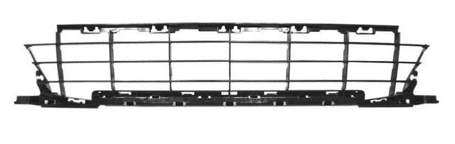 Fits Peugeot 207 Sw Estate 2007-2009 Front Lower Centre Bumper Grille Mat Black Sport - image 2