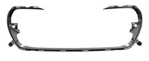 Fits Peugeot 308 Hatchback 2011-2013 Centre Front Bumper Grille Moulding Trim Silver - image 2