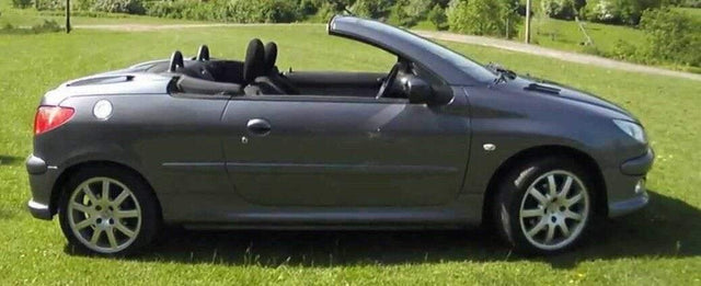 Fits Peugeot 206 1998-2009 Front Panel With Air Condition Mat-Black - image 2