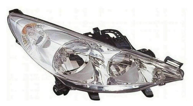 Fits Peugeot 207 Hatchback 2006-2012 Headlamp Headlight Electric W/Motor Right Side - image 2