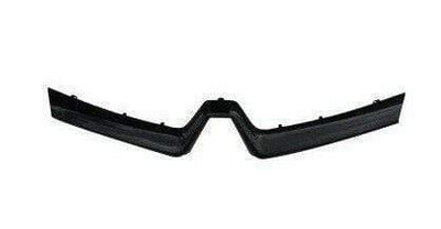 Fits Renault Captur 2013-2017 Front Grille Moulding Upper Section Mat Black - tradevehicleparts.co.uk