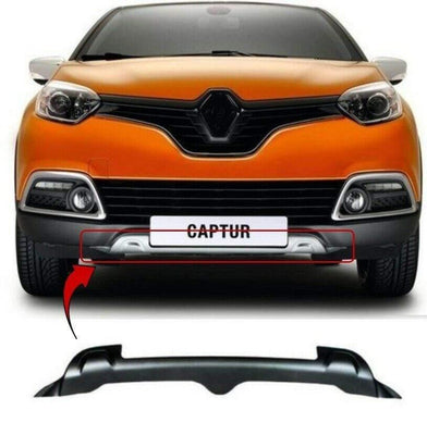 Fits Renault Captur 2013-2017 Front Lower Centre Bumper Spoiler - tradevehicleparts.co.uk