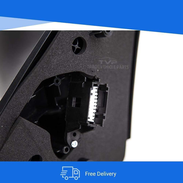 Fits Renault Clio 1998-2005 Door Wing Mirror Electric Heated Black Textured Driver Side - image 6