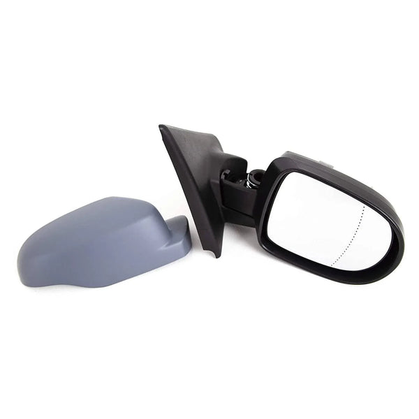 Fits Renault Clio 2009-2012 Door Wing Mirror Electric Heated Temp Sensor Primed Driver Side