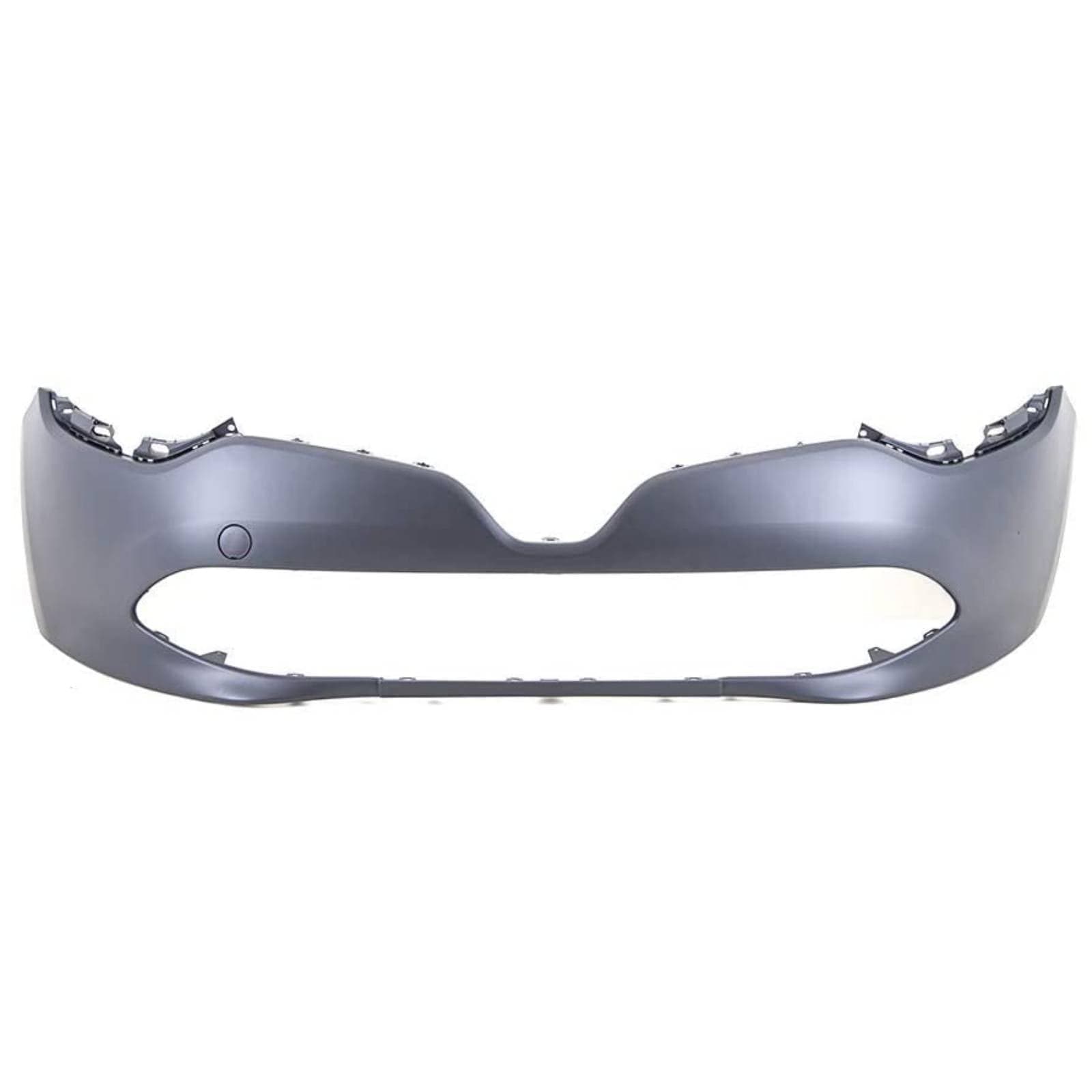 Renault Clio 2013-2016 Front Bumper Primed No Pdc Or Washer Holes